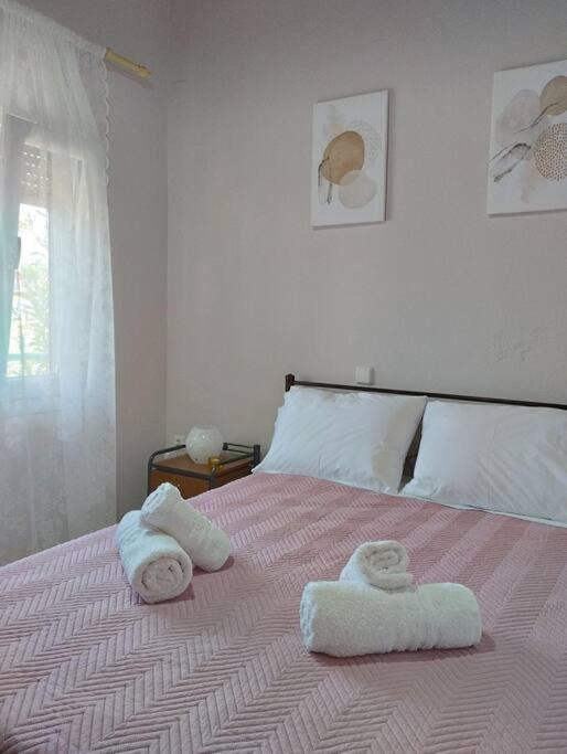 Lovely Guesthouse On The Beach Agía Ánna Extérieur photo